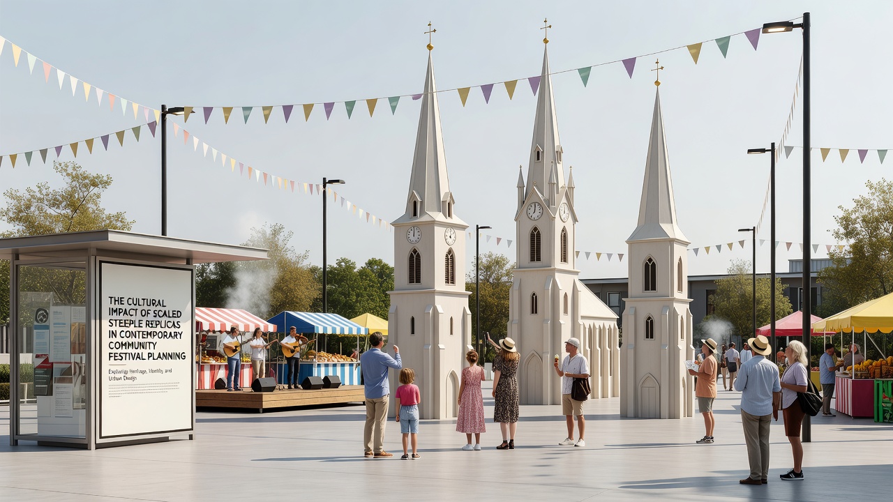 The Cultural Impact of Scaled Steeple Replicas in Contemporary Community Festival Planning